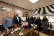 بازدید شهردار ناحیه 4 منطقه 11 از بیمارستان بهارلو به مناسبت روز پزشک و روز کارمند