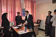 تقدیر از نمایندگان بیمه به مناسبت روز بیمه در بیمارستان بهارلو