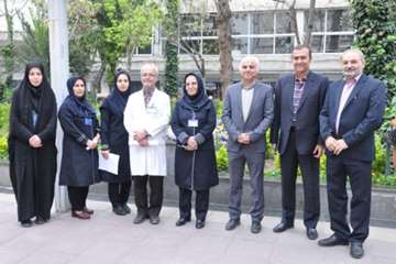 بازدید دکتر کردی معاون بین الملل 11 فروردین