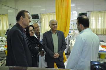 بازدید دکتر کردی معاون بین الملل 11 فروردین