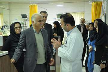 بازدید دکتر کردی معاون بین الملل 11 فروردین