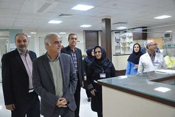 بازدید دکتر کردی معاون بین الملل 11 فروردین