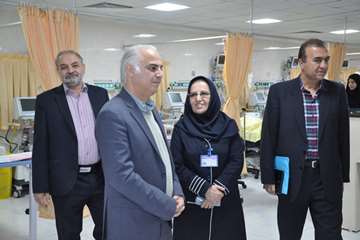 بازدید دکتر کردی معاون بین الملل 11 فروردین