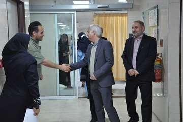 بازدید دکتر کردی معاون بین الملل 11 فروردین
