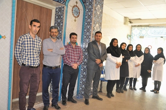 قدردانی از کارکنان واحد مدارک پزشکی و میز خدمت مرکز آموزشی درمانی بهارلو