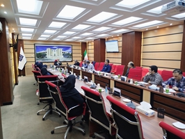 برگزاری کمیته مدیریت خطر حوادث و بلایا در بیمارستان بهارلو