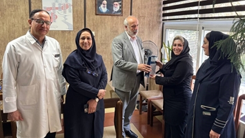 گرامیداشت روز آمار و برنامه‌ریزی در بیمارستان بهارلو 