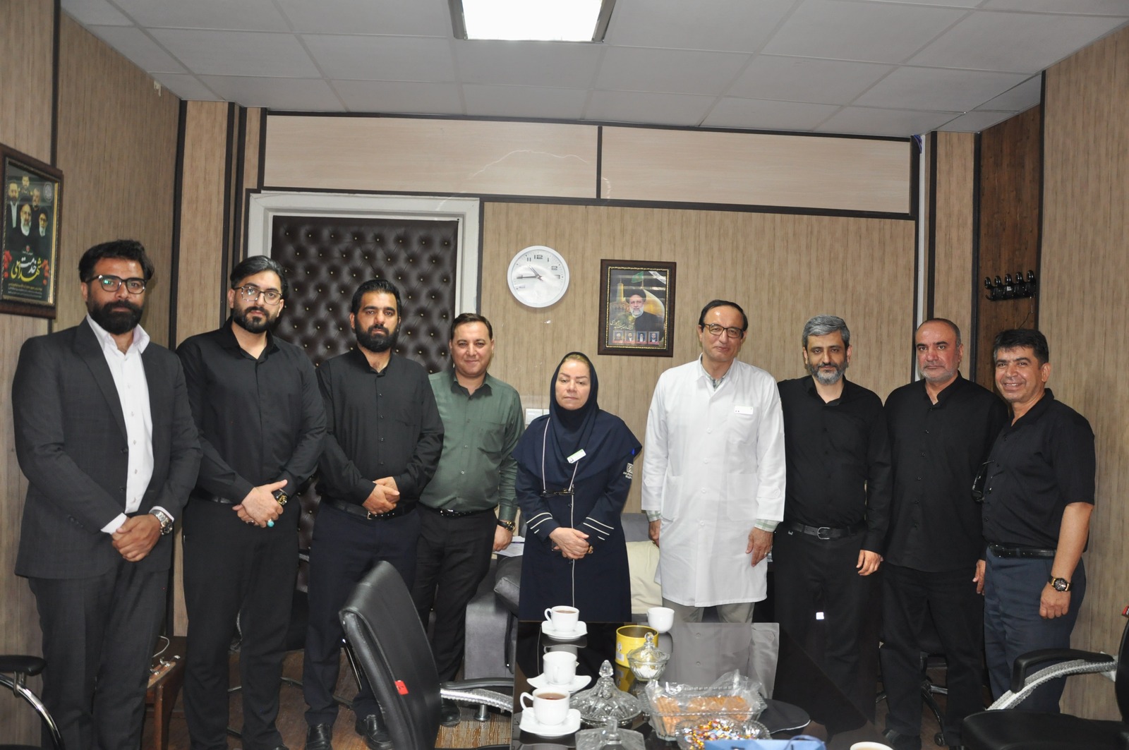 گرامیداشت روز حراست در بیمارستان بهارلو