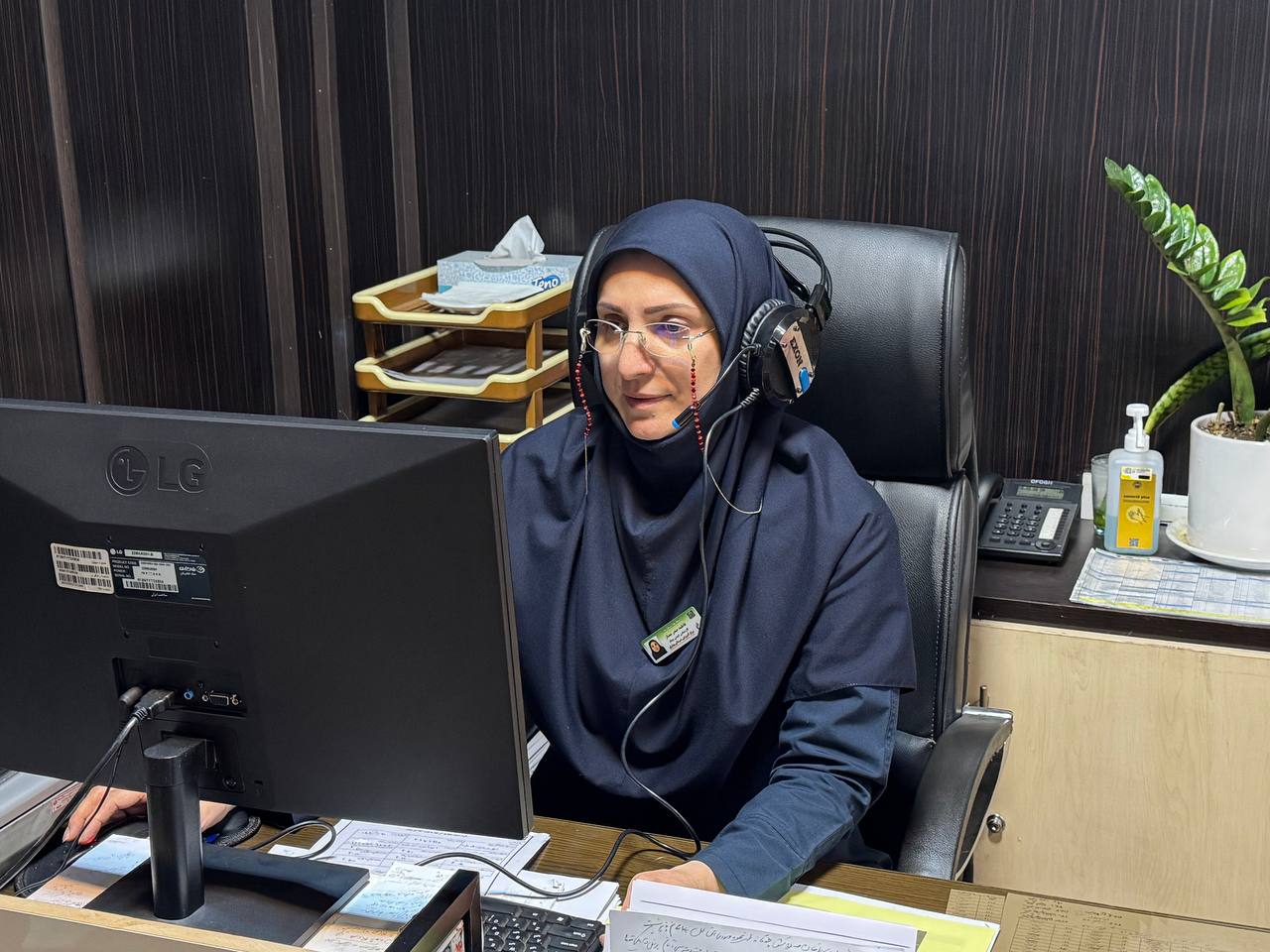 برگزاری وبینار آموزشی مدیریت خطر و ایمنی بیمار در بیمارستان بهارلو